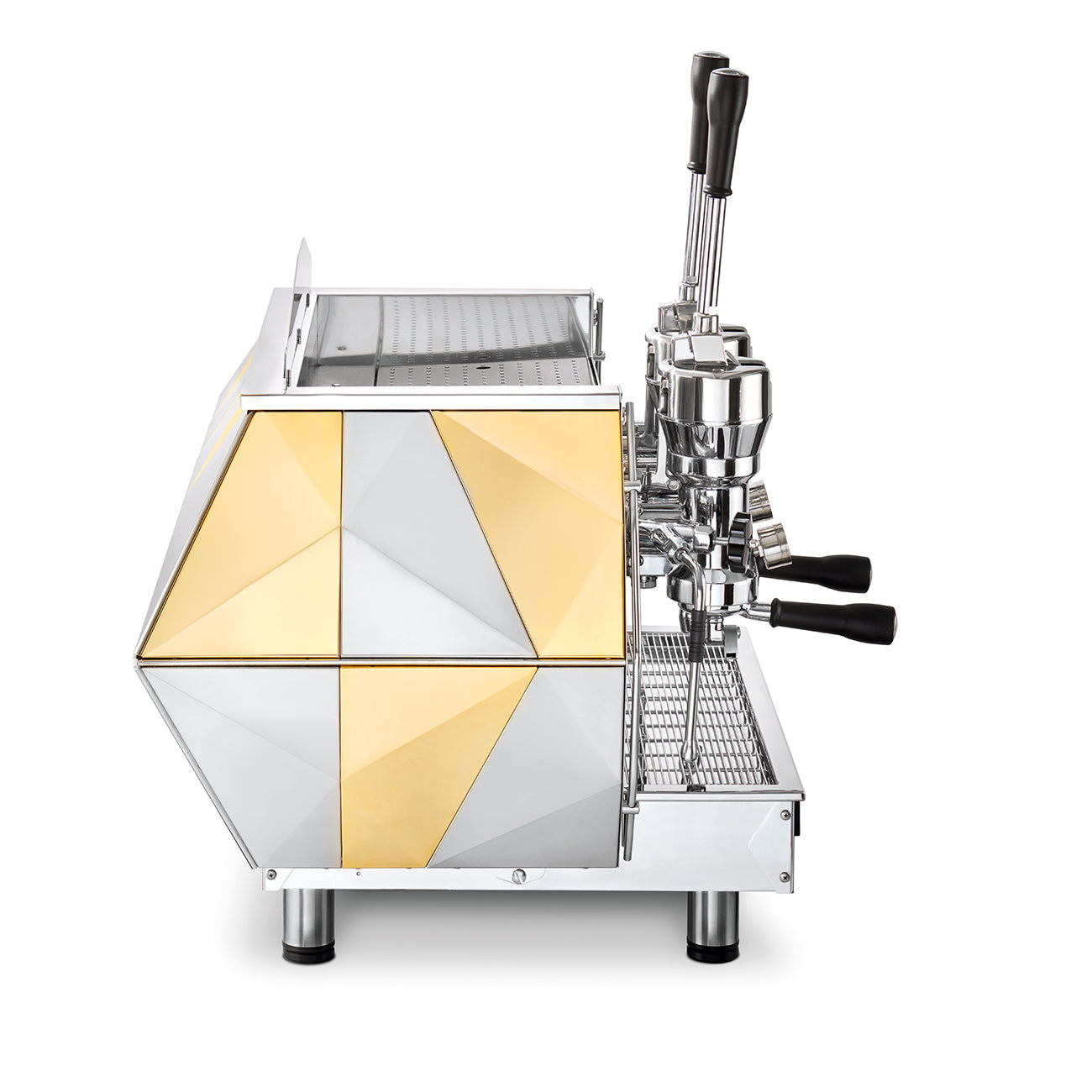 La Pavoni Diamante Lever 2 Group Gold