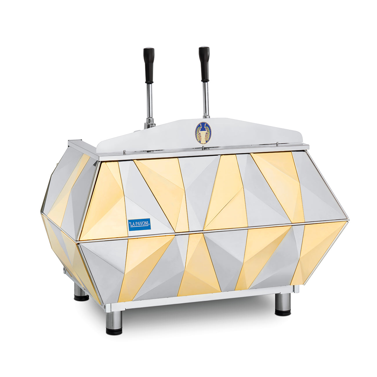 La Pavoni Diamante Lever 2 Group Gold