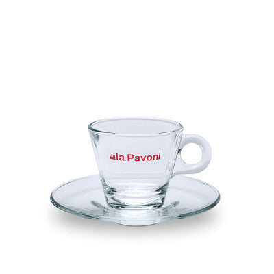 La Pavoni Glass Coffee Cups